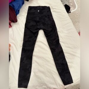 Lululemon wunder train camp leggings size 2